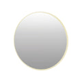 Round Frameless Wall Mirror - Modern Minimalist Design**
